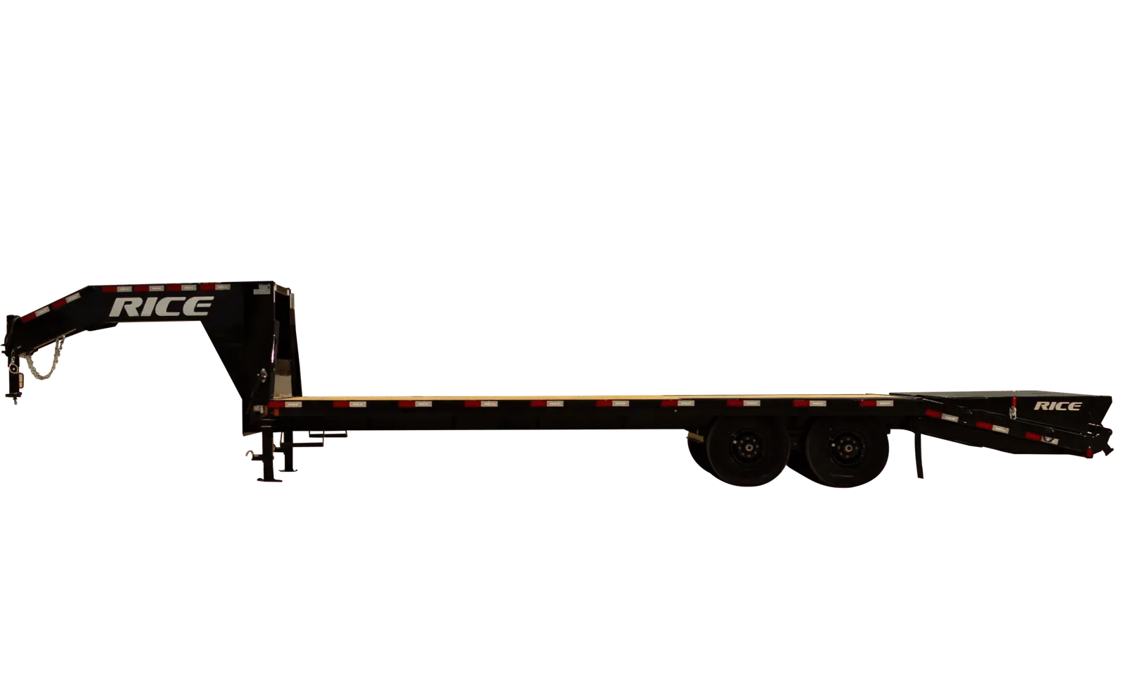 15,990# Deckover Gooseneck trailer