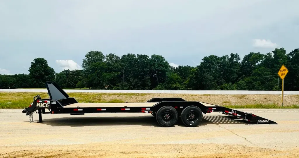 15,990# Deckover Pintle trailer