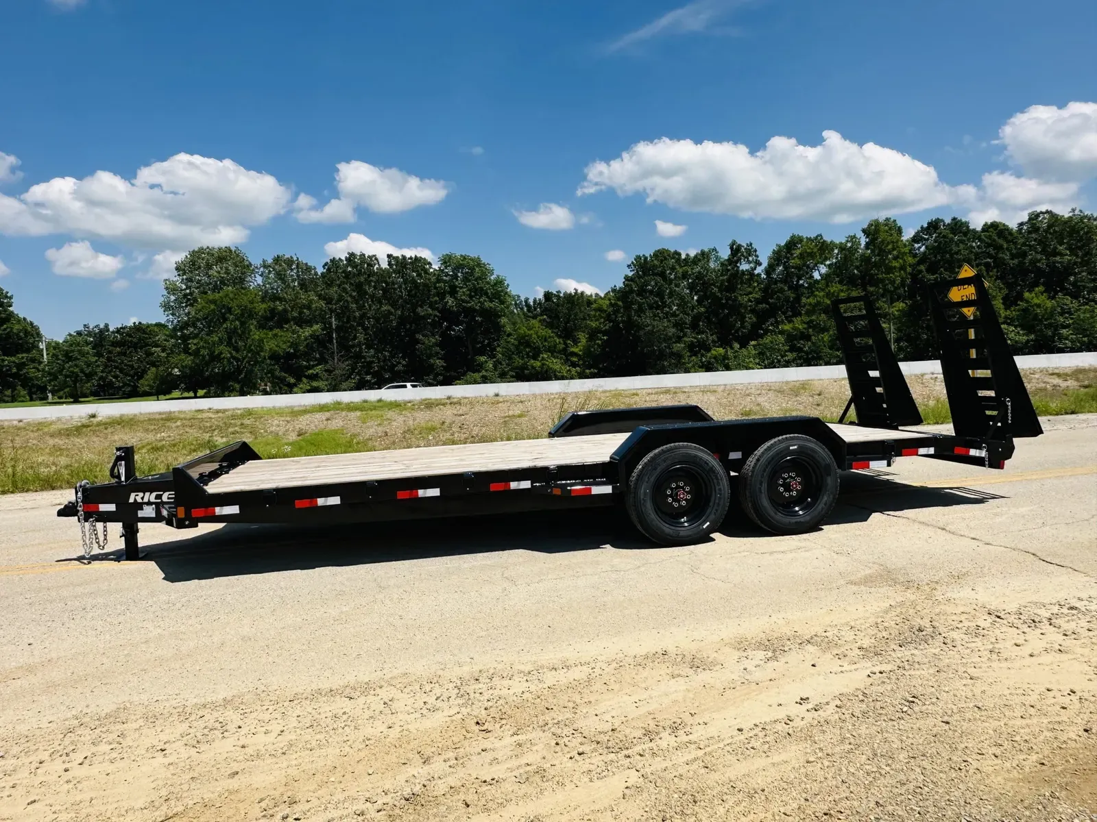16,000# HD Equipment trailer, photo 2