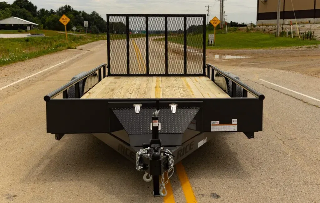 Tandem Axle Pipe Top Rail trailer, photo 3