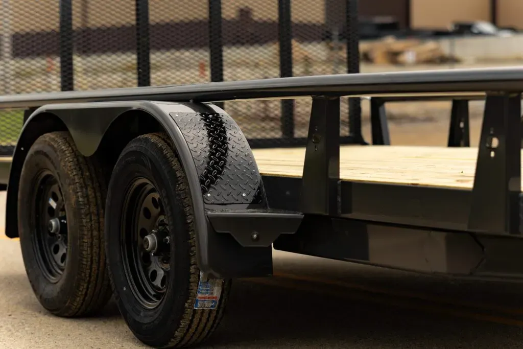 Tandem Axle Pipe Top Rail trailer, photo 4
