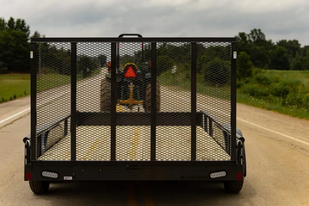 Tandem Axle Pipe Top Rail trailer, photo 6